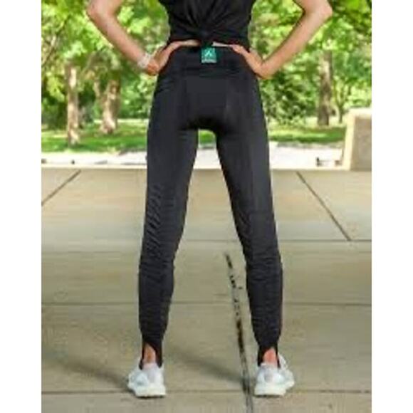 AGOGIE Women's Performance Ruched +40 Resistance Pants in Black Size XL - Picture 1 of 10